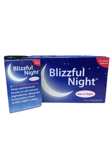 Blizzful Night, 10 Capsules - Silverline Pharmacy Surulere, Lagos