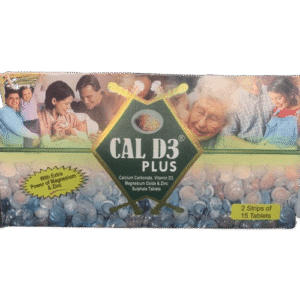 Cal D3 Plus, 2 x 15 Tablets - Silverline Pharmacy Surulere, Lagos