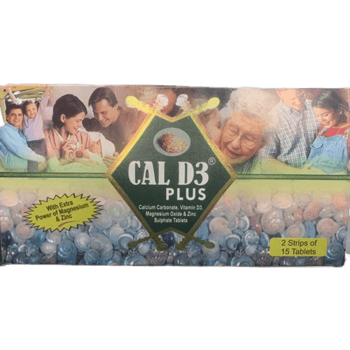Cal D3 Plus, 2 x 15 Tablets - Silverline Pharmacy Surulere, Lagos