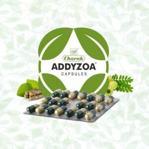 Charak Addyzoa Capsules, Pack of 20 - Silverline Pharmacy Surulere, Lagos