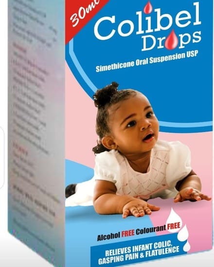 Colibel Drops Simethicone Oral Suspension, 30ml - Silverline Pharmacy Surulere, Lagos