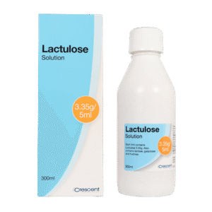 Crescent Pharma Lactulose Solution 3.35g/5ml, 300ml - Silverline Pharmacy Surulere, Lagos