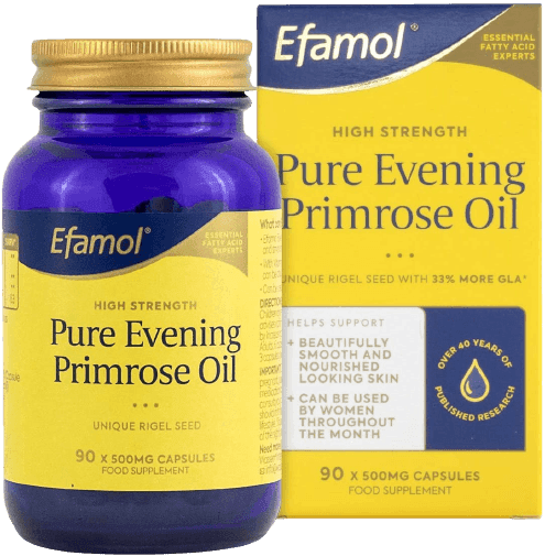 Efamol Pure Evening Primrose Oil 1000mg, 30 Capsules - Silverline Pharmacy Surulere, Lagos