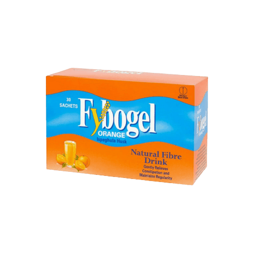 Fybogel Orange Ispaghula Husk Natural Fibre Drink, 30 Sachets - Silverline Pharmacy Surulere, Lagos