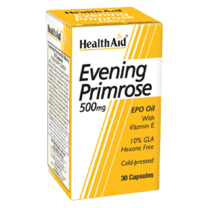 HealthAid Evening Primrose Oil 500mg, 30 Capsules - Silverline Pharmacy Surulere, Lagos