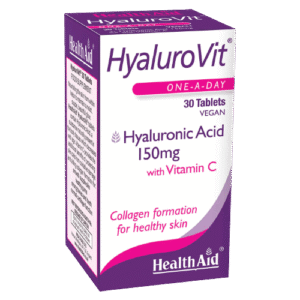 HealthAid HyaluroVit Hyaluronic Acid 150mg, 30 Tablets - Silverline Pharmacy Surulere, Lagos