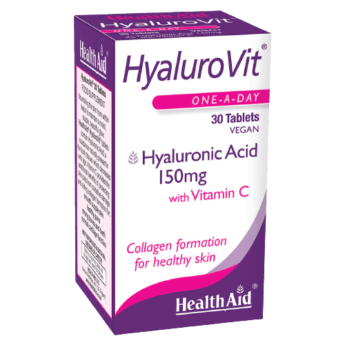 HealthAid HyaluroVit Hyaluronic Acid 150mg, 30 Tablets - Silverline Pharmacy Surulere, Lagos