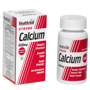 HealthAid Strong Calcium 600mg, 60 Tablets - Silverline Pharmacy Surulere, Lagos