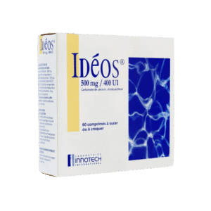 Ideos 500mg 400 IU, 30 Chewable Tablets - Silverline Pharmacy Surulere, Lagos