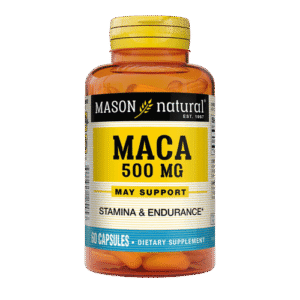 Mason Natural Maca 500mg, 60 Capsules - Silverline Pharmacy Surulere, Lagos