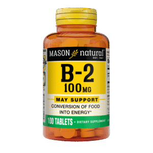 Mason Natural Vitamin B-2 100mg, 100 Tablets - Silverline Pharmacy Surulere, Lagos