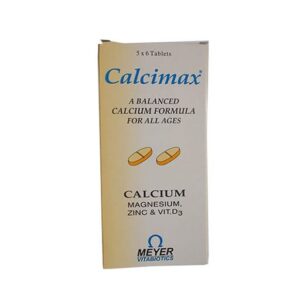 Meyer Vitabiotics Calcimax, 5 x 6 Tablets - Silverline Pharmacy Surulere, Lagos