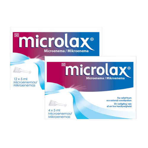 Microlax Microenema 5ml, Pack of 4 - Silverline Pharmacy Surulere, Lagos
