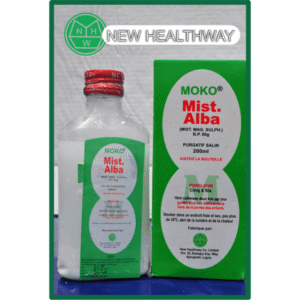 Moko Mist Alba Magnesium Sulphate Saline Purgative, 200ml - Silverline Pharmacy Surulere, Lagos