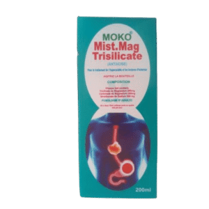 Moko Mist. Mag Trisilicate Antacid, 200ml - Silverline Pharmacy Surulere, Lagos