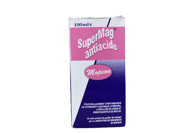 Mopson SuperMag Antacid, 100ml - Silverline Pharmacy Surulere, Lagos