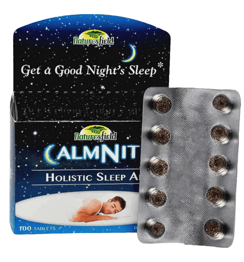 Nature’s Field CalmNite Holistic Sleep Aid, 100 Tablets - Silverline Pharmacy Surulere, Lagos