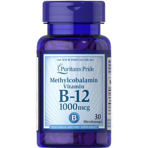 Puritan’s Pride Methylcobalamin Vitamin B-12 1000mcg, 30 Tablets - Silverline Pharmacy Surulere, Lagos