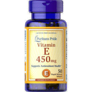 Puritan's Pride Vitamin E 450mg, 50 Softgels - Silverline Pharmacy Surulere, Lagos
