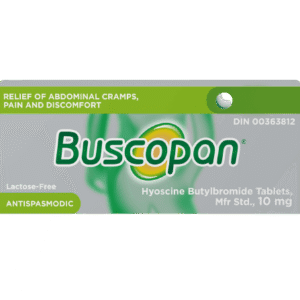 Sanofi Buscopan 10mg Hyoscine Butylbromide Tablets, 50 Tablets - Silverline Pharmacy Surulere, Lagos
