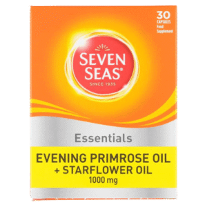 Seven Seas Evening Primrose Oil + Starflower Oil 1g, 30 Capsules - Silverline Pharmacy Surulere, Lagos