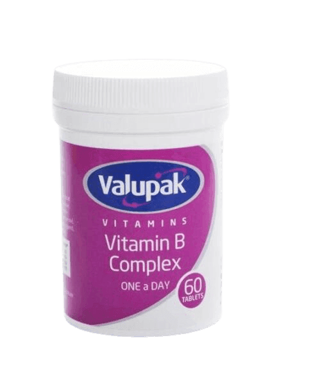Valupak Vitamin B Complex One-A-Day, 60 Tablets - Silverline Pharmacy Surulere, Lagos