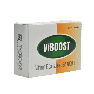 ViBoost Vitamin E 1000 IU, 3 x 10 Capsules - Silverline Pharmacy Surulere, Lagos
