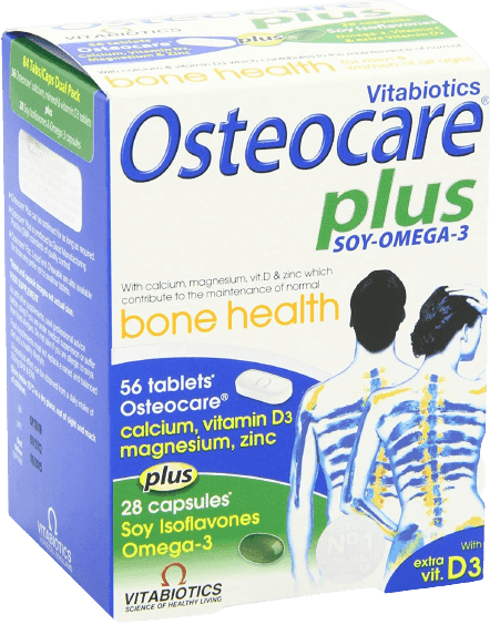Vitabiotics Osteocare Plus Soy & Omega-3, 84 Tablets - Silverline Pharmacy Surulere, Lagos
