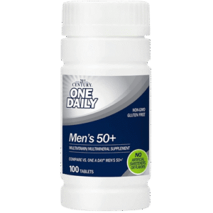 21st Century One Daily Men 50+ Multivitamin, 100 Tablets - Silverline Pharmacy Surulere, Lagos
