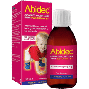 Abidec Multivitamin Syrup For Children (1-5 Years), 150ml - Silverline Pharmacy Surulere, Lagos