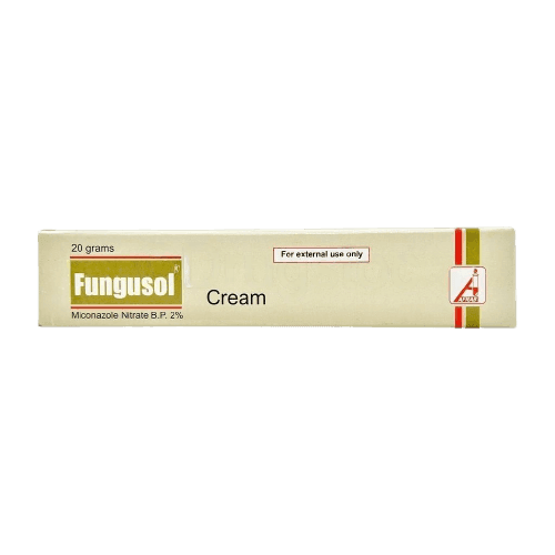 Afrab Fungusol Cream Miconazole Nitrate 2%, 20g - Silverline Pharmacy Surulere, Lagos