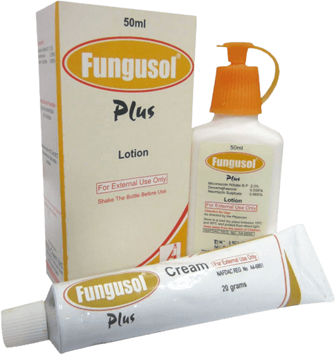 Afrab Fungusol Plus Miconazole Nitrate BP 2% Lotion, 50ml - Silverline Pharmacy Surulere, Lagos