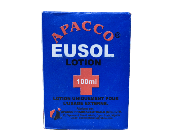 Apacco Eusol Lotion, 100ml - Silverline Pharmacy Surulere, Lagos