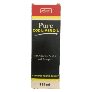 Ayrtons Pure Cod Liver Oil Omega-3 Multivitamin Syrup, 150ml - Silverline Pharmacy Surulere, Lagos