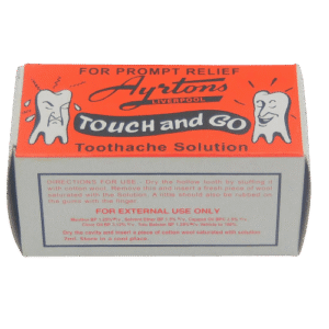 Ayrtons Touch and Go Toothache Solution - Silverline Pharmacy Surulere, Lagos