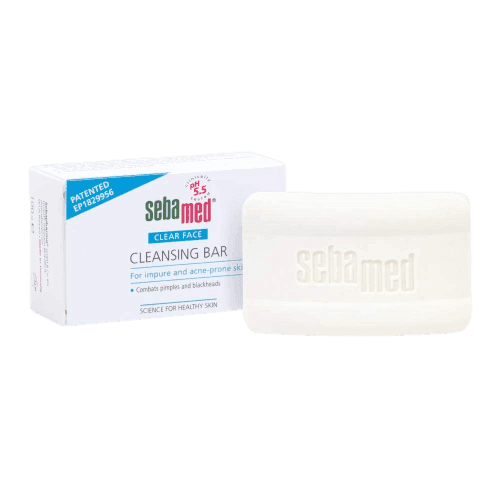 Sebamed Clear Face Cleansing Bar For Acne-Prone Skin - Silverline Pharmacy Surulere, Lagos