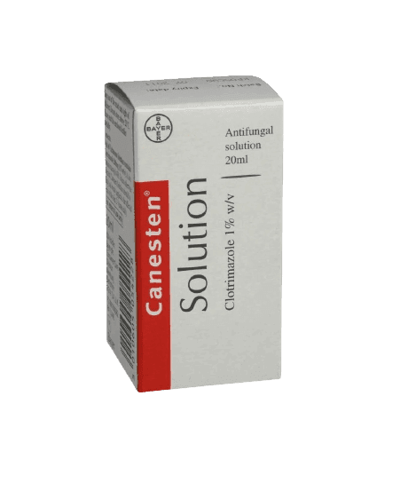 Bayer Canesten Solution Clotrimazole Antifungal Solution, 20ml - Silverline Pharmacy Surulere, Lagos
