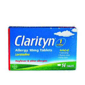 Bayer Clarityn Allergy Loratadine 10mg, 14 Tablets - Silverline Pharmacy Surulere, Lagos