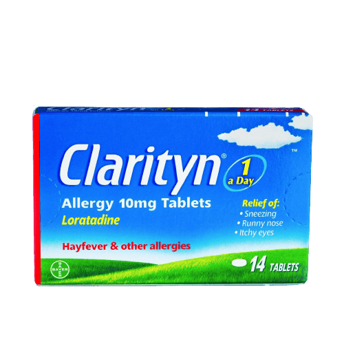 Bayer Clarityn Allergy Loratadine 10mg , 14 Tablets - Silverline Pharmacy Surulere, Lagos