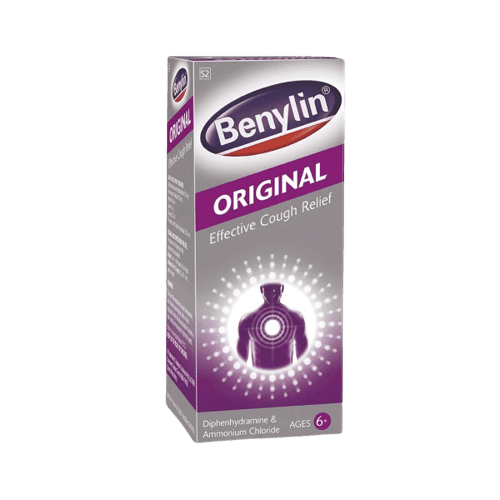 Benylin Original Effective Cough Relief Syrup, 125ml - Silverline Pharmacy Surulere, Lagos