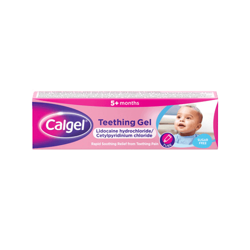 Calgel Lidocaine and Cetylpyridinium Chloride Teething Gel, 10g - Silverline Pharmacy Surulere, Lagos