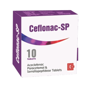 Ceflonac-SP, 10 Tablets - Silverline Pharmacy Surulere, Lagos