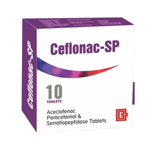 Ceflonac-SP, 10 Tablets - Silverline Pharmacy Surulere, Lagos