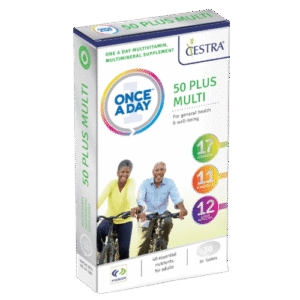 Cestra 50 Plus Multi Once A Day, 30 Tablets - Silverline Pharmacy Surulere, Lagos
