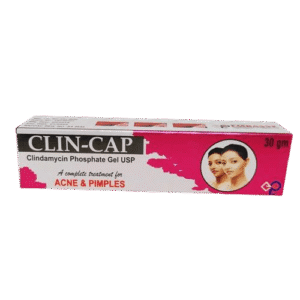 Clin-Cap Clindamycin Phosphate Gel USP, 30g - Silverline Pharmacy Surulere, Lagos