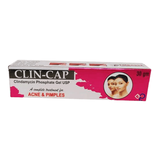 Clin-Cap Clindamycin Phosphate Gel USP, 30g - Silverline Pharmacy Surulere, Lagos