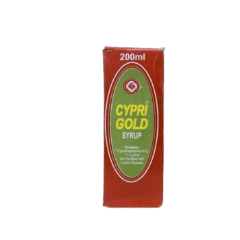 Cyprigold Multivitamin Syrup, 200ml - Silverline Pharmacy Surulere, Lagos