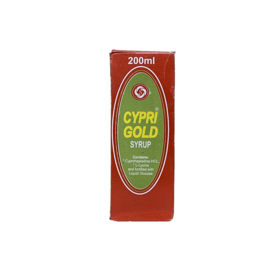 Cyprigold Multivitamin Syrup, 200ml - Silverline Pharmacy Surulere, Lagos