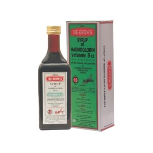 De-Deon's Syrup of Haemoglobin Vitamin B12, 280ml - Silverline Pharmacy Surulere, Lagos