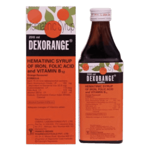 Dexorange Hematinic Syrup, 200ml - Silverline Pharmacy Surulere, Lagos